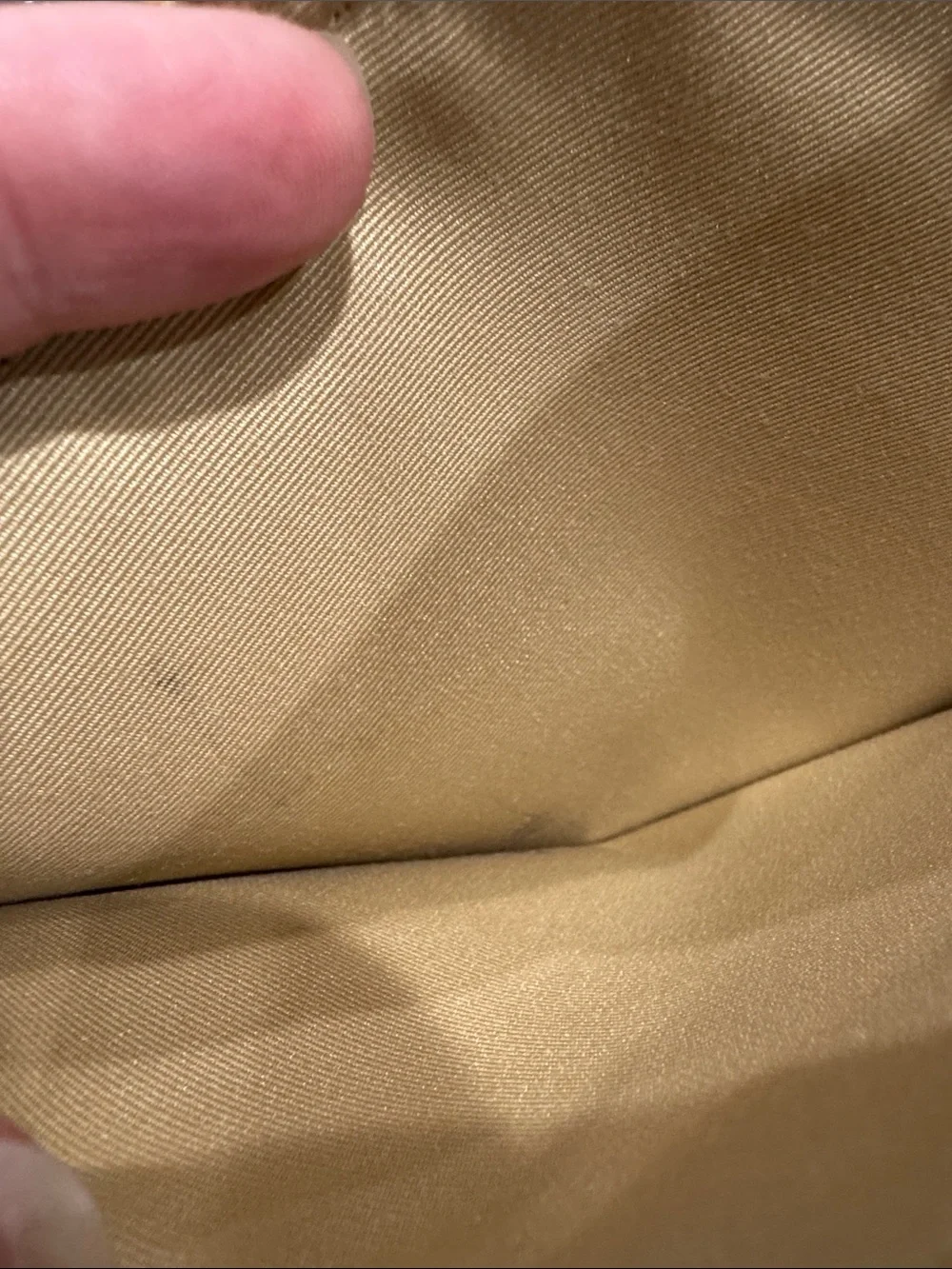 Coach Brown Signature Monogram Long Zip Pouch